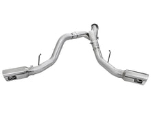 Load image into Gallery viewer, aFe Atlas Exhaust 4in DPF-Back Exhaust Aluminized Steel Polished Tip 11-14 ford Diesel Truck V8-6.7L - 49-03065-P