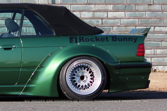 GReddy 92-99 BMW E36 Rocket Bunny Sarto Racing Aero Kit (Req Factory 3-series (non-M) Bumper) - 17090201