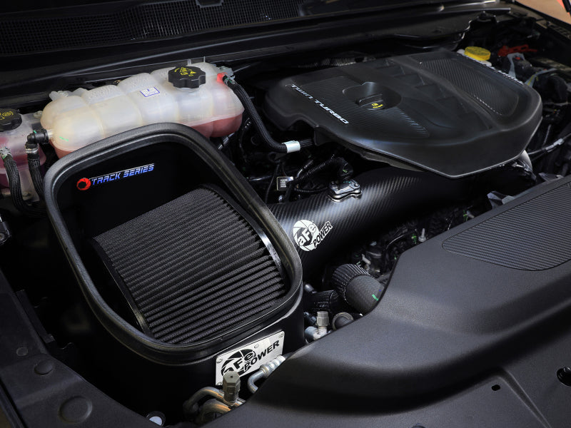 aFe 2025+ Dodge Ram 1500 RHO Track Series Carbon Fiber Cold Air Intake System w/ Blk Pro 5R Filter - 57-10032K
