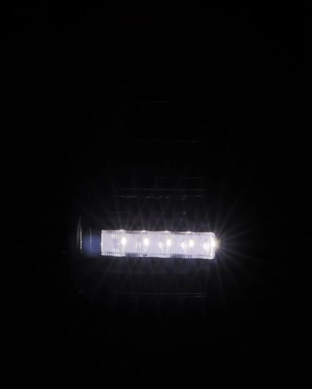 AlphaRex 97-03 Ford F150 / 99-16 Ford F250/F350/F450/F550 LUXX-Series LED Tail Lights - Black/Red - 658003