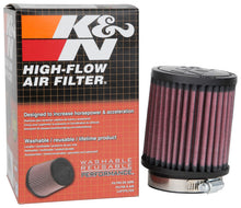 Load image into Gallery viewer, K&amp;N Universal Rubber Filter 2.5 inch 5 Degree FLG 3.5 inch OD 4 inch Height - RB-0700