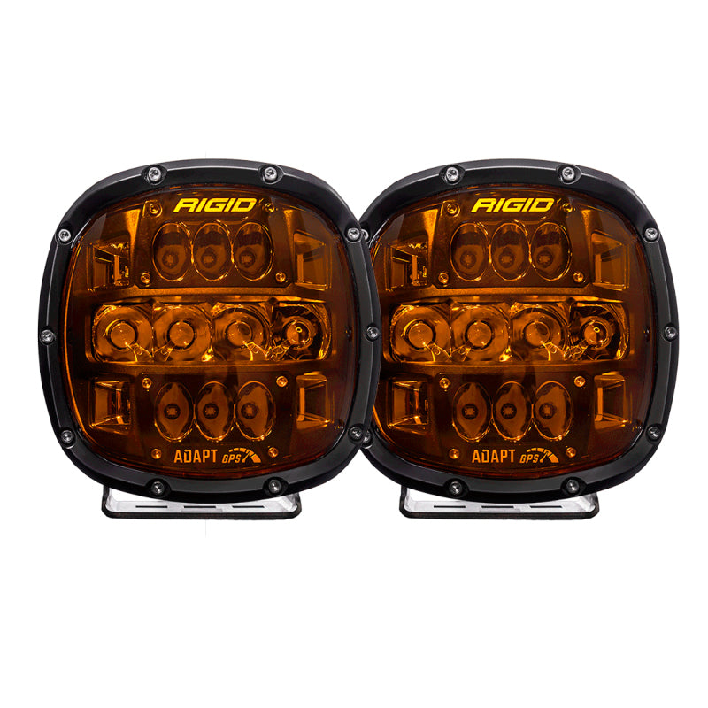 Rigid Industries Adapt XP w/ Amber PRO Lens (Pair) - 300515
