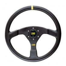 Load image into Gallery viewer, OMP Velocita Flat Steering Wheel 350mm - - Large Leather (Black) - OD0-1957-071