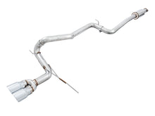 Load image into Gallery viewer, AWE Tuning Ford Focus ST Track Edition Cat-Back Exhaust - Chrome Silver Tips - 3020-32034