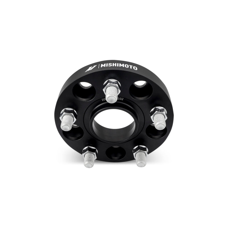 Mishimoto Wheel Spacers - 5x120 - 64.1 CB - M14 x1.5 - 25mm - BK - MMWS-013-250BK