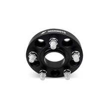 Load image into Gallery viewer, Mishimoto Wheel Spacers - 5x120 - 64.1 CB - M14 x1.5 - 20mm - BK - MMWS-013-200BK
