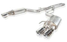 Load image into Gallery viewer, Stainless Works 2018+ Ford Mustang GT 3in Legend Series Catback H-Pipe w/Active Valves &amp; Quad Tips - M18CBHFCL