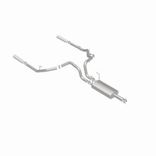 Load image into Gallery viewer, Magnaflow 09-13 Dodge Ram 1500 V6 3.6L Dual Spilt Rear Exit Polished Stainless C/B Perf Exhaust - 15249