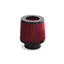 Load image into Gallery viewer, Mishimoto Air Filter w/ Molded Logo Red Oil 8 Layer Cotton w/ Worm Gear Clamp - MMAF-3505