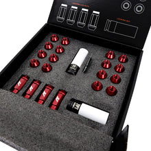 Load image into Gallery viewer, Mishimoto Aluminum Locking Lug Nuts M12x1.5 20pc Set Blue - MMLG-15-20LBL