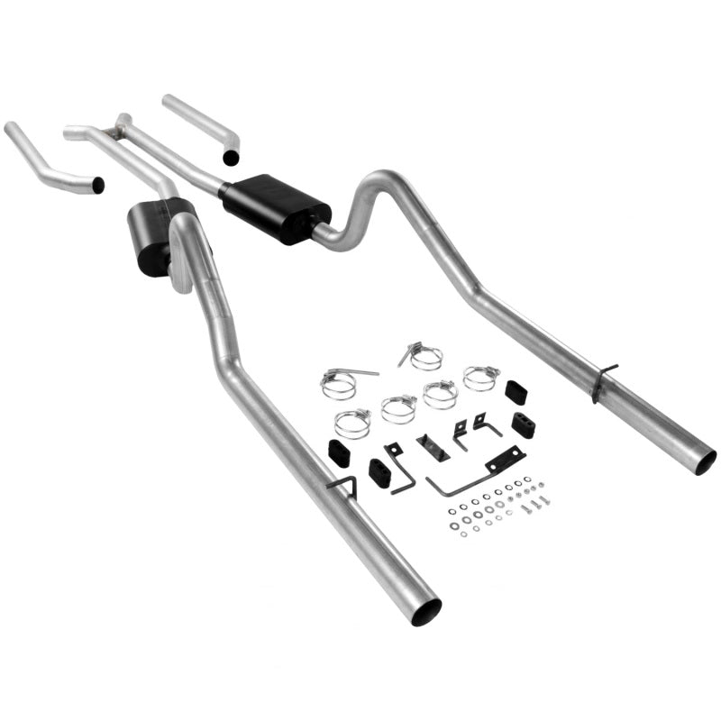 Flowmaster 68-70 Mopar B-BODY 3.0in. American Thunder Crossmember-Back Exhaust System - 17382