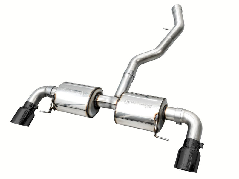 AWE 19-23 BMW 330i / 21-23 BMW 430i Base G2X Touring (Excl. Conv) Axle-Back Exhaust - Diamond Black - 3015-33429