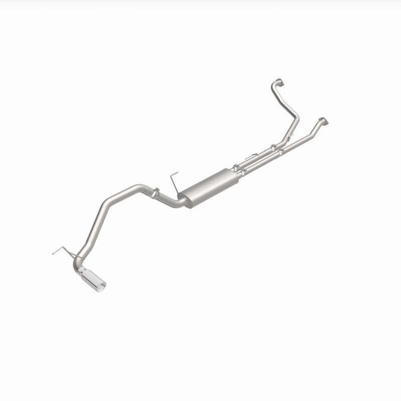 MagnaFlow CatBack 07-15 Nissan Titan V8 LGAS/LFLEX Single MF Polished Stainless Exhaust - 19421