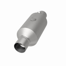 Load image into Gallery viewer, MagnaFlow 2.00 w/dual O2 5in. Spun Universal Converter - 79314