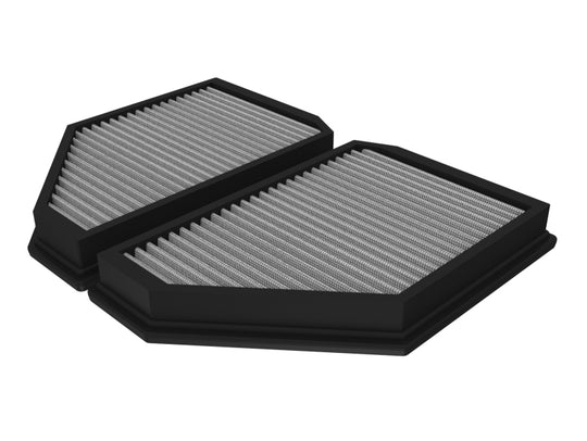 aFe 20-25 BMW X5/X6 M (F95/F96) V8-4.4L Magnum FLOW OE Replacement Filter w/ Pro DRY S Media (Pair) - 30-10438DM