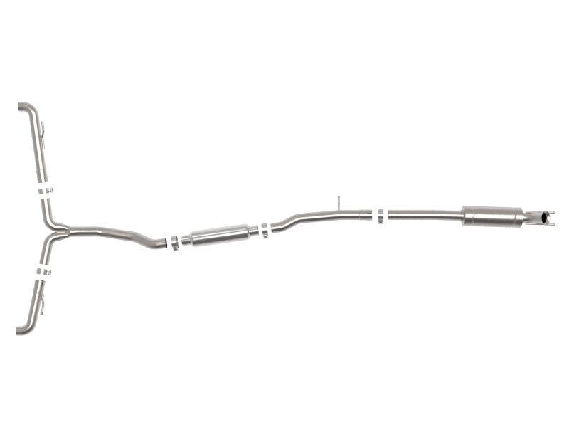 aFe Mercedes Benz GLA250 14-19 L4-2.0L (t) MACH Force-Xp 2-1/2in to 2-1/4in 304 SS Cat-Back Exhaust - 49-36503