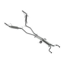 Load image into Gallery viewer, MBRP 2010 Chev Camaro V8 6.2L Automatic (L99) 3 Dual Cat Back Round Tips T409 - S7024409