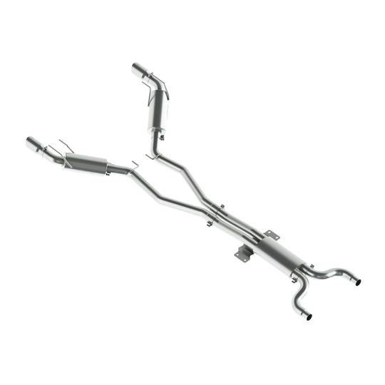 MBRP 2010 Chev Camaro V8 6.2L Automatic (L99) 3 Dual Cat Back Round Tips T409 - S7024409