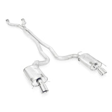 Load image into Gallery viewer, Stainless Works 2009-15 Cadillac CTS-V Wagon 3in Catback System X-Pipe S-Tube Mufflers 4in Tips - CTSV9WGCB