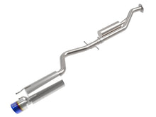 Load image into Gallery viewer, aFe Lexus IS300 01-05 L6-3.0L Takeda Cat-Back Exhaust System- Blue Tip - 49-36058-L