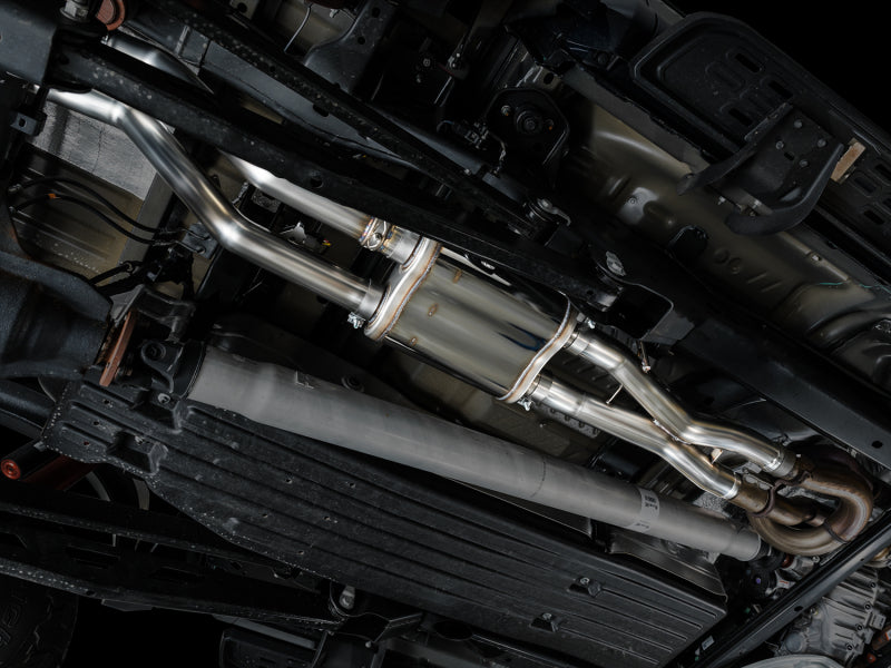AWE Tuning Gen 3 Ford Raptor SwitchPath Exhaust - Diamond Black Tips - 3025-33356