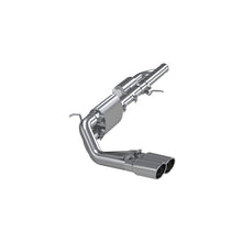 Load image into Gallery viewer, MBRP 09+ Chevrolet Silverado 1500 3in Cat Back Pre-Axle Dual Outlet w/ 4in Tip - AL - S5081AL