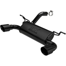 Load image into Gallery viewer, MagnaFlow 2018+ Jeep Wrangler 3.6L Dual Black Tip Axle-Back Exhaust - 19388
