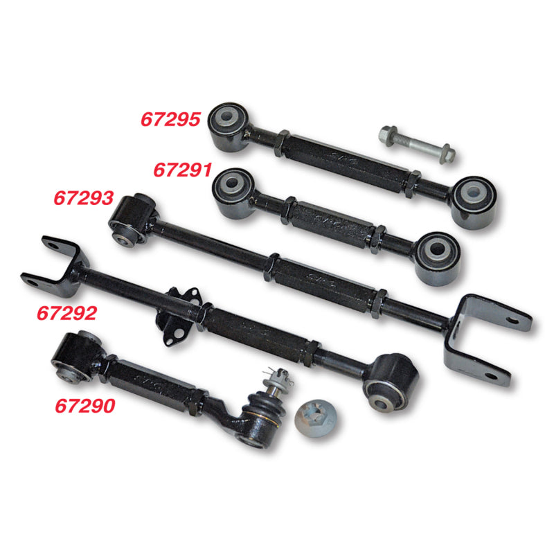 SPC Performance Honda/Acura Rear Adjustable Arms (Set of 5) - 67289