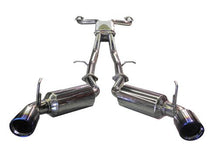Load image into Gallery viewer, Injen 03-08 350Z Dual 60mm SS Cat-Back Exhaust w/ Built In Resonated X-Pipe - SES1987TT