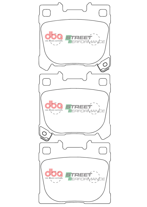 DBA 2022+ Toyota GR Corolla SP Performance Rear Brake Pads - DB15148SP