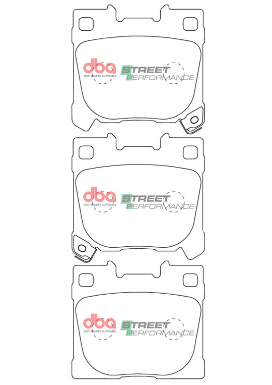 DBA 2022+ Toyota GR Corolla SP Performance Rear Brake Pads - DB15148SP
