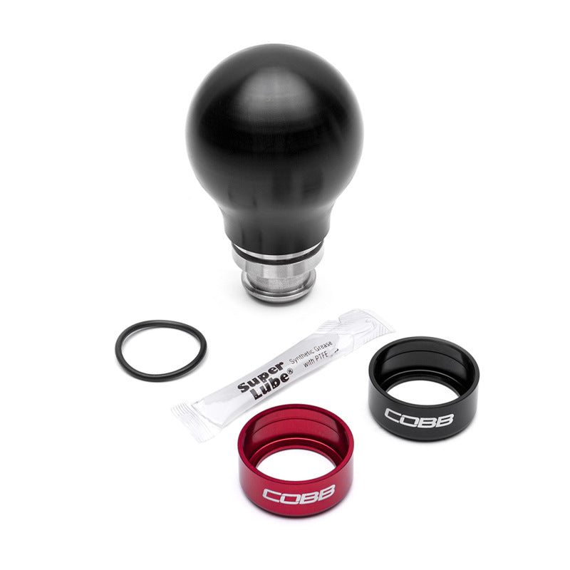 Cobb Subaru 5-Speed COBB Short Weighted Knob - Black - 211360-BK
