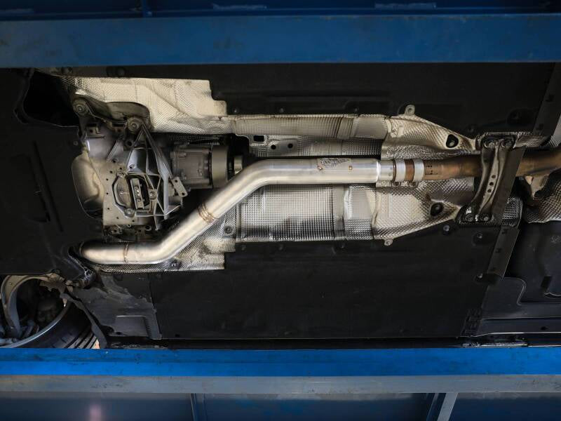 aFe POWER MACH Force-Xp 09-16 Audi A4/A5 B8 L4-2.0L(t) 304 SS 3in. Front Resonator Delete Pipe - 49-36428