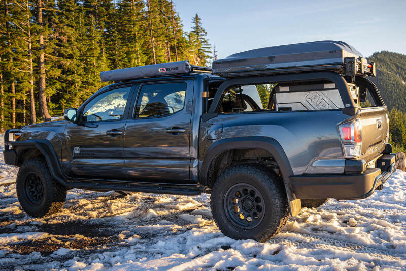 ARB 16-23 Toyota Tacoma Bed Rack - Black Aluminum - 17923020