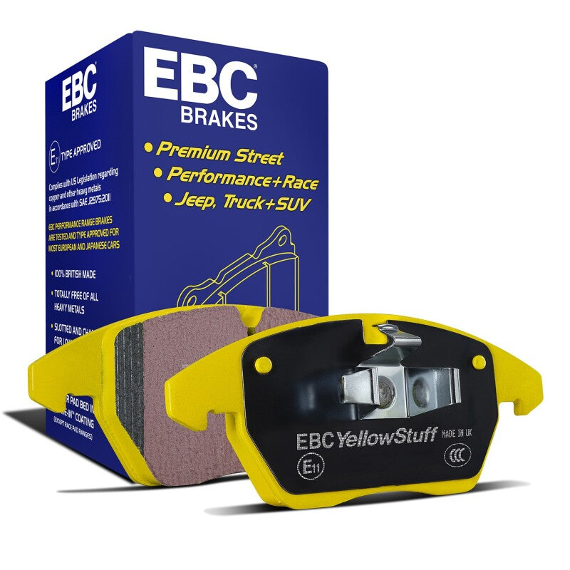 EBC 2015+ Chevrolet Tahoe 2WD (6 Piston Brembo) Yellowstuff Front Brake Pads - DP43067R