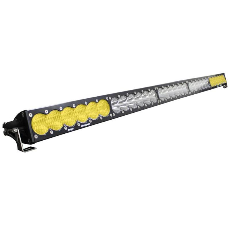 Baja Designs OnX6 Straight Series Dual Control Pattern 50in LED Light Bar - Amber - 465014