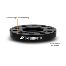 Load image into Gallery viewer, Mishimoto Wheel Spacers - 5x120 - 72.6 - 20 - M14 - Black