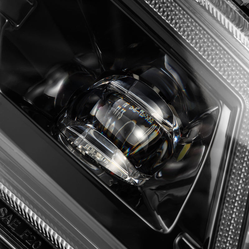 AlphaRex 19-23 Chevrolet Silverado 2500/3500HD DoubleTap Dual Color LED Projector Fog Lights - 210017