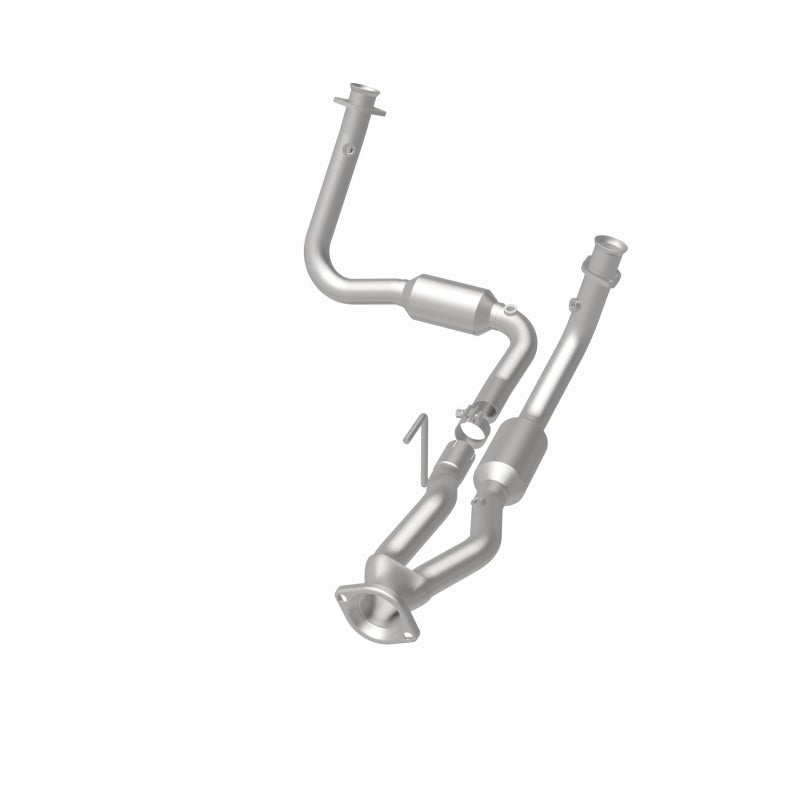 MagnaFlow Direct Fit Catalytic Converter 05-06 Jeep Grand Cherokee 3.7L Y-Pipe Assy (49 State) - 24473