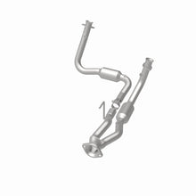 Load image into Gallery viewer, MagnaFlow Direct Fit Catalytic Converter 05-06 Jeep Grand Cherokee 3.7L Y-Pipe Assy (49 State) - 24473