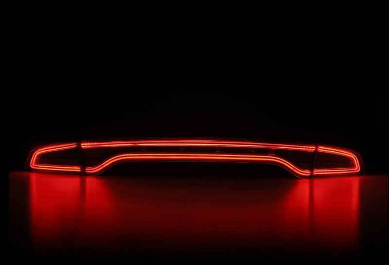 AlphaRex 15-23 Dodge Charger Nova-Series LED Tail Lights - Smoke - 642042