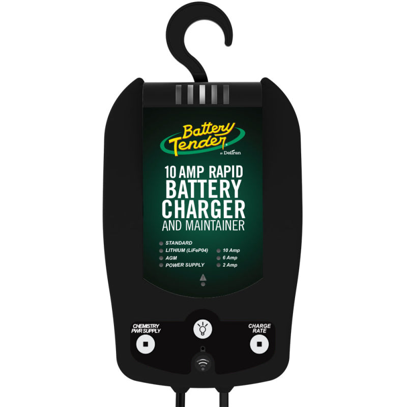 Battery Tender 12V 2A/6A/10A Selectable Chemistry Battery Charger w/Wi-Fi - 022-0229-DL-WH