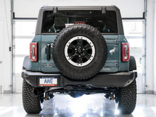 Load image into Gallery viewer, AWE Tuning 2021+ Ford Bronco 0FG Single Rear Exit Exhaust w/Diamond Black Tip &amp; Bash Guard - 3015-23789