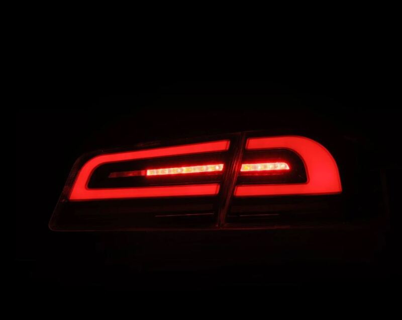 AlphaRex 12-21 Tesla Model S LUXX-Series LED Tail Lights - Alpha-Black - 601110