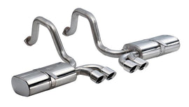 Corsa 1997-2004 Chevrolet Corvette C5 Z06 5.7L V8 Polished Sport Axle-Back Exhaust - 14111