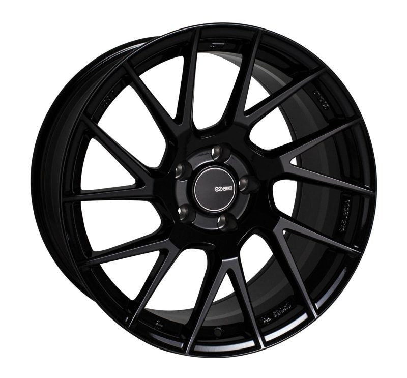 Enkei TM7 17x9 5x114.3 35mm Offset 72.60 Bore Black Wheel - 507-790-6535BK