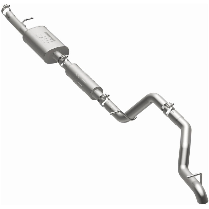 MagnaFlow 12-18 Jeep Wrangler 2.5in Overland Series Cat-Back Exhaust - 19539