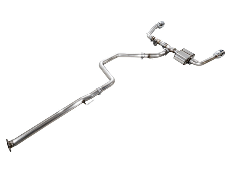 AWE Tuning 22-26 Hyundai Elantra N SwitchPath Cat-Back Exhaust - Chrome Silver Tips - 3025-32237
