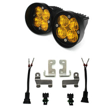 Load image into Gallery viewer, Baja Designs 2012+ Rav4 Fog Pocket Kit Squadron Sport Amber Wide Cornering - 447677
