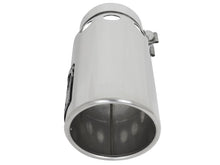 Load image into Gallery viewer, aFe Power Intercooled Tip Stainless Steel - Polished 4in In x 5in Out x 12in L Bolt-On - 49T40501-P121
